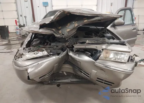 2002 Mercury Grand Marquis Gs from USA, damaged, VIN 2MEFM74W22X659349